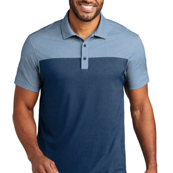 Fine Pique Blend Blocked Polo Thumbnail