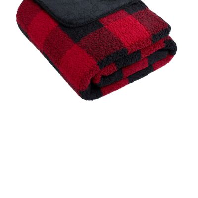 Double Sided Sherpa/Plush Blanket Thumbnail